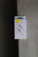 Lightning - USB BASEUS Metal 2.4A (2м) білий