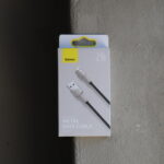 Lightning - USB BASEUS Metal 2.4A (1м) чорний