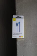 BASEUS Crystal Type-C to Lightning 2.4A (1.2м) синій