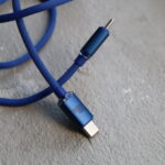 BASEUS Crystal Type -C to Type-C 2.4A (1.2м) синій