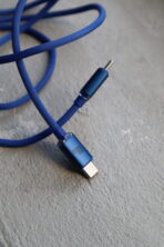 BASEUS Crystal Type -C to Type-C 2.4A (1.2м) синій