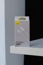 Lightning - USB BASEUS Superior 2.4A (1м) білий