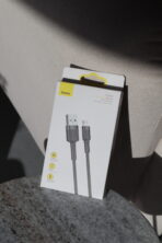 Lightning - USB BASEUS Cafule 2.4A (1м) чорний