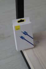 Lightning - USB BASEUS Crystal 2.4A (1.2м) синій