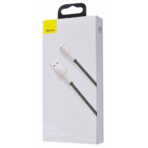 Lightning - USB BASEUS Metal 2.4A (2м) чорний - Зображення 3