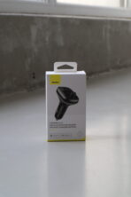 BASEUS FM S-13 Bluetooth 2USB + Type - C (black)