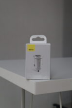 BASEUS Car Charger 2USB 4.8A (white)