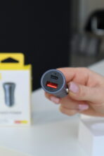 BASEUS Golden Contactor 40W USB + Type C (gray) - Зображення 2