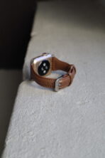 Ремінець slim leather 38mm/40mm/41mm/42mm(10 gen.) (brown) - Зображення 2