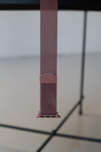 Ремінець Milanese loop 42mm/44mm/45mm/46mm/49mm/ULTRA (rose red)