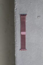 Ремінець Milanese loop 42mm/44mm/45mm/46mm/49mm/ULTRA (rose red) - Зображення 2