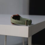 Ремінець slim leather 38mm/40mm/41mm/42mm(10 gen.) (matcha green)