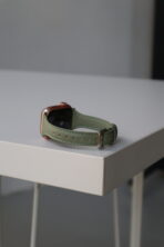 Ремінець slim leather 42mm/44mm/45mm/46mm/49mm/ULTRA (matcha green) - Зображення 2