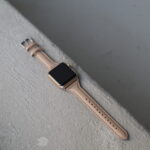 Ремінець slim leather 38mm/40mm/41mm/42mm(10 gen.) (beige)