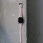 Ремінець slim leather 38mm/40mm/41mm/42mm(10 gen.) (pink)