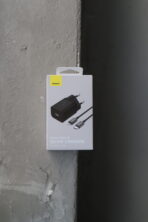 BASEUS Адаптер Type-C 20W + Кабель Type-C -Lightning чорний (1м)