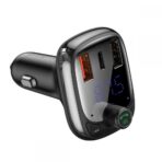 BASEUS FM S-13 Bluetooth 2USB + Type - C (black) - Зображення 3