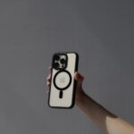 Чохол Crystal Case Mag Safe 12/12 Pro (black)