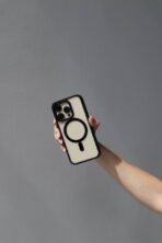 Чохол Crystal Case Mag Safe 16 Plus (black) - Зображення 2