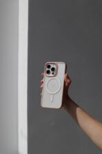 Чохол Crystal Case Mag Safe 13 Pro (pink sand) - Зображення 2