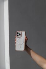 Чохол Crystal Case Mag Safe 13 Pro (pink sand)