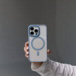 Чохол Crystal Case Mag Safe 13 Pro (Sierra blue)