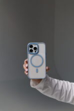 Чохол Crystal Case Mag Safe 13 Pro (Sierra blue)