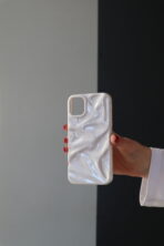 Чохол Venom White + glitter 17 Pro Max