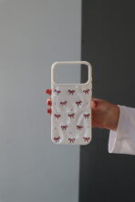 Чохол Venom Red Bow 16 Pro Max + glitter