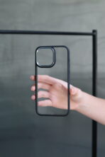 Чохол Crystal Shadow 15 Pro (black)