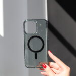 Чохол Fashion Glitter 17 Pro (black)