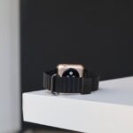 Ремінець LUXURY Magnetic leather 42mm/44mm/45mm/46mm/49mm/ULTRA (black)