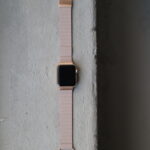 Ремінець LUXURY Magnetic leather 42mm/44mm/45mm/46mm/49mm/ULTRA (beige)