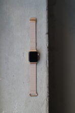 Ремінець LUXURY Magnetic leather 38mm/40mm/41mm (beige)