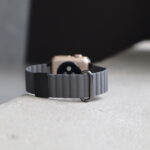 Ремінець LUXURY Magnetic leather 38mm/40mm/41mm/42mm (10 gen.) (dark gray)