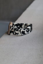 Ремінець Amber 38mm/40mm/41mm/42mm(10 gen.) (black/milk) - Зображення 2