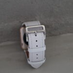 Ремінець еко-шкіра 38mm/40mm/41mm (white-snake)