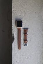 Ремінець slim leather 38mm/40mm/41mm/42mm(10 gen.) (brown)