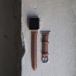 Ремінець slim leather 38mm/40mm/41mm/42mm(10 gen.) (brown)