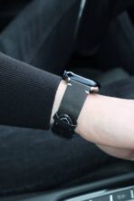 Ремінець Leather Band Business 42mm/44mm/45mm/46mm/49mm/ULTRA (black) - Зображення 3