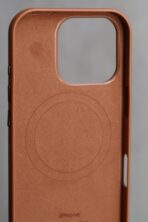 Чохол Leather Case Mag Safe 13 Pro (saddle brown) - Зображення 5