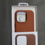 Чохол Leather Case Mag Safe 16 Pro (saddle brown)
