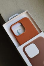 Чохол Leather Case Mag Safe 13 Pro (saddle brown) - Зображення 3