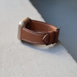 Ремінець еко-шкіра 38mm/40mm/41mm/42mm (10 gen.) (caramel-brown)