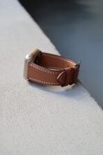 Ремінець еко-шкіра 42mm/44mm/45mm/49mm/ULTRA (caramel-brown)