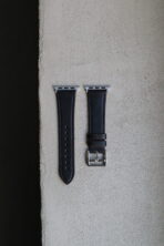 Ремінець еко-шкіра 42mm/44mm/45mm/46mm/49mm/ULTRA (black)