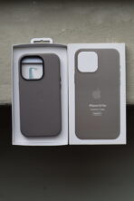 Чохол Leather Case Mag Safe 16 Pro (space gray) - Зображення 2