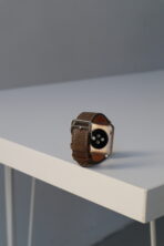 Ремінець еко-шкіра 38mm/40mm/41mm/42mm (10 gen.) (gray-brown) - Зображення 2