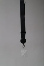 Стрічка Cross-Body (black) + прозора вставка