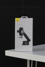 BASEUS Tank Gravity Holder with suction base (black)